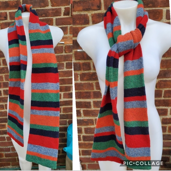 Mackie Accessories - Scottish wool Mackie striped scarf